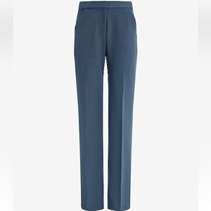 Express Editor Signature Stretch High Waisted Flare Trouser 8 TALL